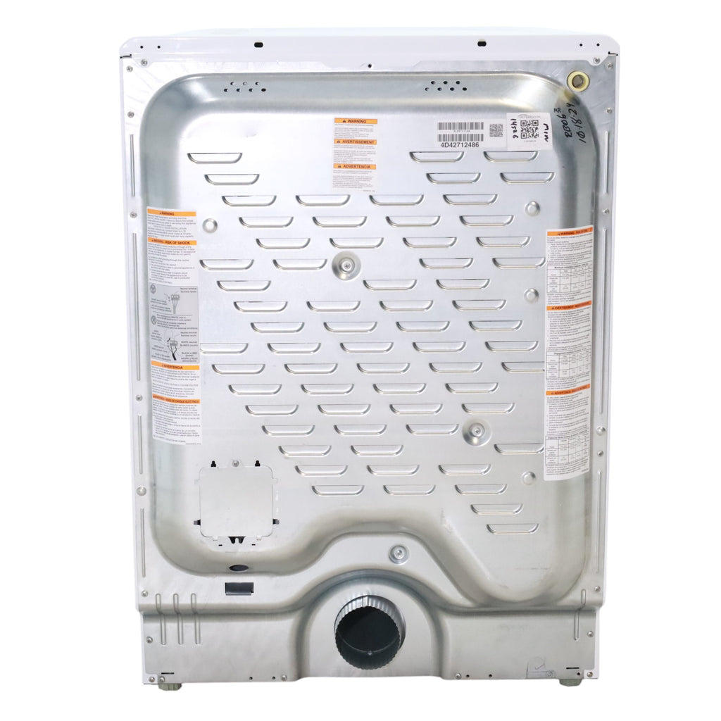 ENERGY STAR Electrolux 8.0 cu. ft. Front Load Electric Dryer with Perfect Steam  ELFE7637AW - Scratch & Dent - Minor