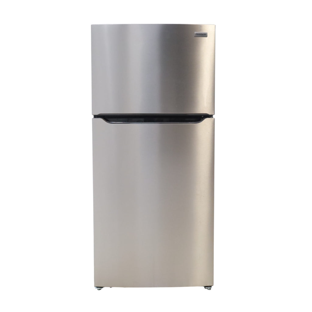 Pictures of 30 in. Wide EasyCare Stainless Steel Frigidaire 20.0 cu. ft. Top Freezer Refrigerator with EvepTemp Cooling System and Ice Maker- Scratch & Dent - Minor - Neu Appliance Outlet - Discount Appliance Outlet in Austin, Tx