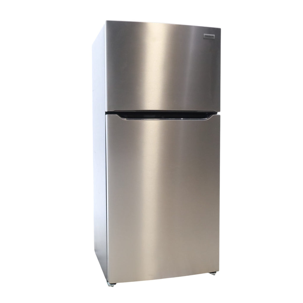 Pictures of 30 in. Wide EasyCare Stainless Steel Frigidaire 20.0 cu. ft. Top Freezer Refrigerator with EvepTemp Cooling System and Ice Maker- Scratch & Dent - Minor - Neu Appliance Outlet - Discount Appliance Outlet in Austin, Tx
