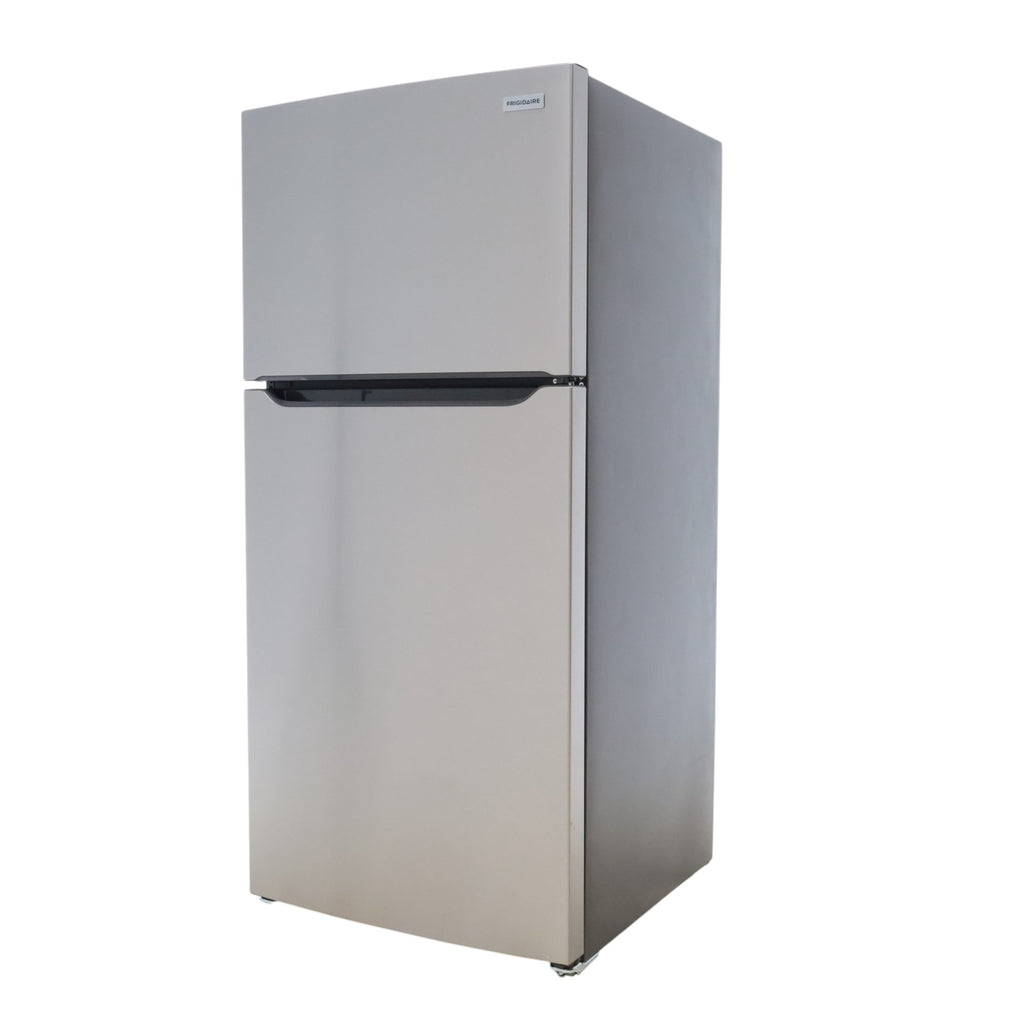 30 in. Wide EasyCare Stainless Steel Frigidaire 20.0 cu. ft. Top Freezer Refrigerator with EvepTemp Cooling System and Ice Maker- Scratch & Dent - Minor