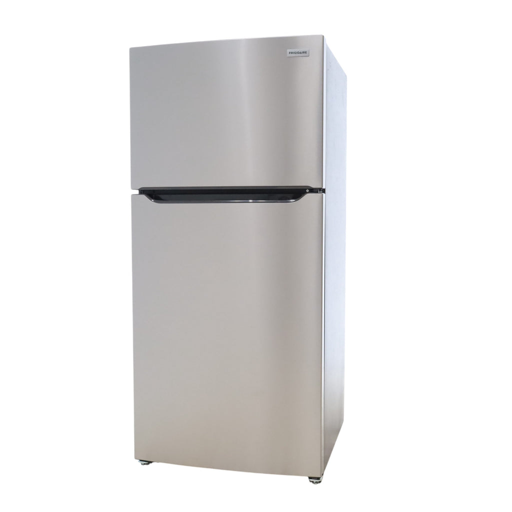 Pictures of 30 in. Wide EasyCare Stainless Steel Frigidaire 20.0 cu. ft. Top Freezer Refrigerator with EvepTemp Cooling System and Ice Maker- Scratch & Dent - Minor - Neu Appliance Outlet - Discount Appliance Outlet in Austin, Tx