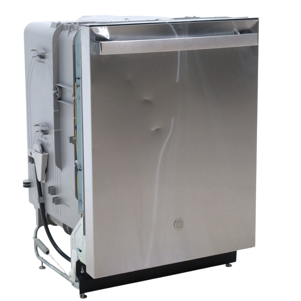 Pictures of 24 In. Fingerprint Resistant Stainless Steel ENERGY STAR GE Top Control Built In Dishwasher with 3rd Rack - Scratch & Dent - Minor - Neu Appliance Outlet - Discount Appliance Outlet in Austin, Tx