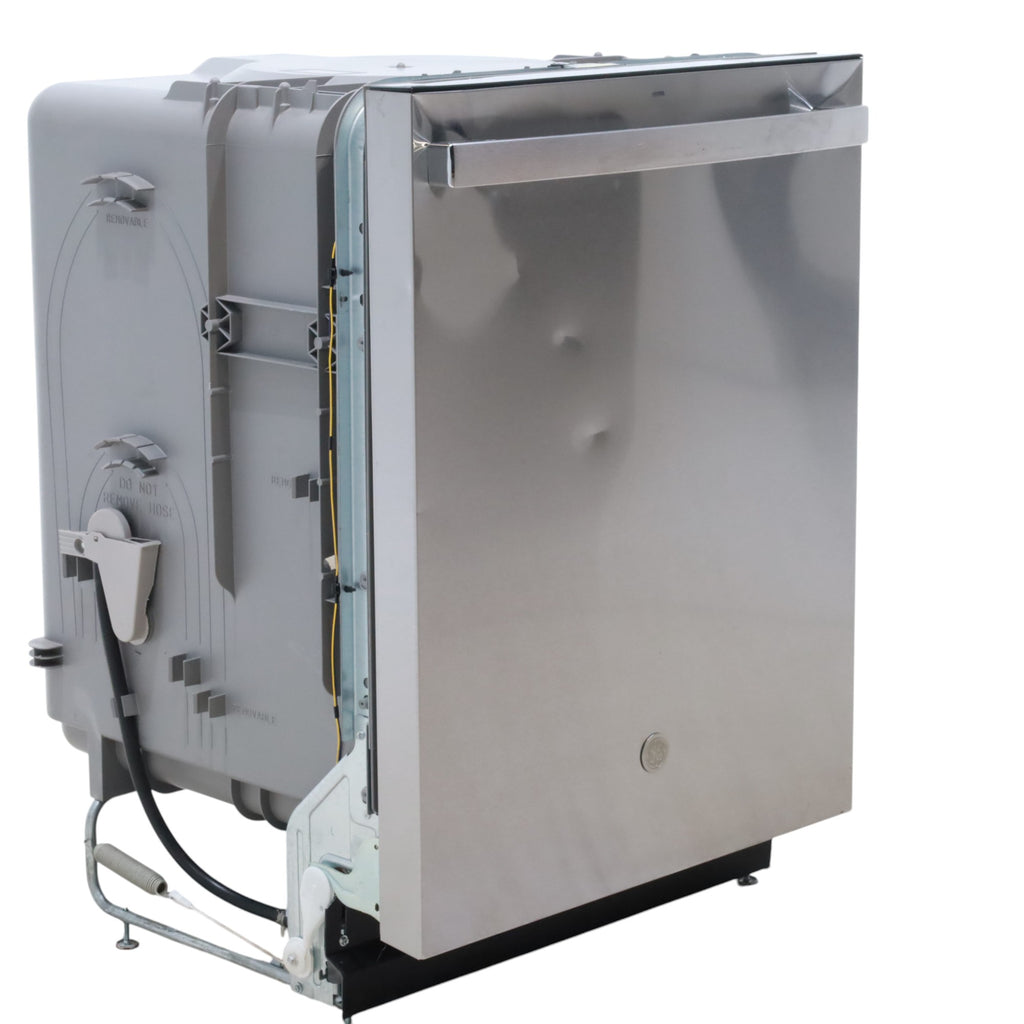 Pictures of 24 In. Fingerprint Resistant Stainless Steel ENERGY STAR GE Top Control Built In Dishwasher with 3rd Rack - Scratch & Dent - Minor - Neu Appliance Outlet - Discount Appliance Outlet in Austin, Tx