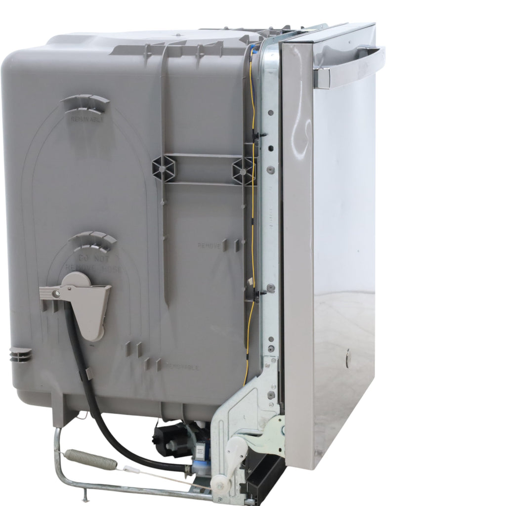 Pictures of 24 In. Fingerprint Resistant Stainless Steel ENERGY STAR GE Top Control Built In Dishwasher with 3rd Rack - Scratch & Dent - Minor - Neu Appliance Outlet - Discount Appliance Outlet in Austin, Tx