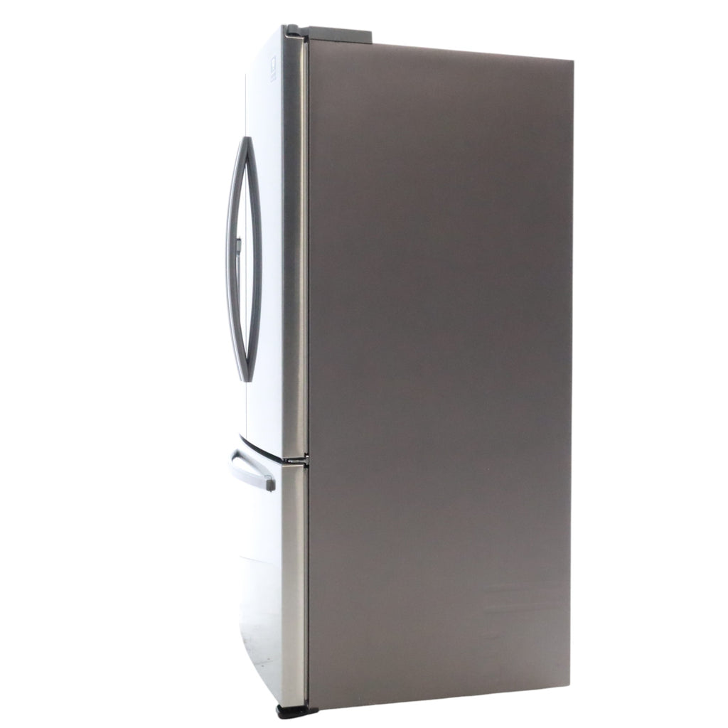 Pictures of Fingerprint Resistant Stainless Steel ENERGY STAR Samsung 27 cu. ft. 3 Door French Door Refrigerator with Exterior Water and Ice Dispenser RF27T5201SR - Certified Refurbished - Neu Appliance Outlet - Discount Appliance Outlet in Austin, Tx