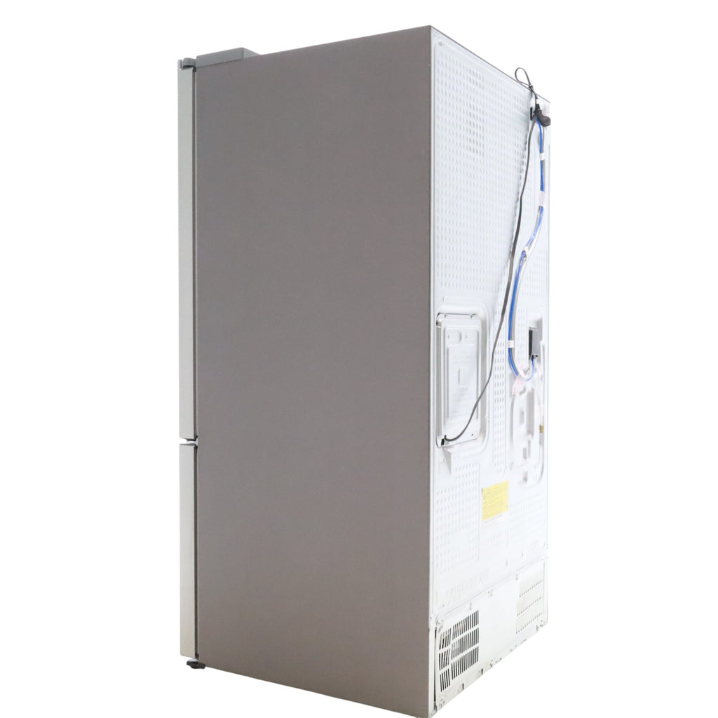 Pictures of Fingerprint Resistant Stainless Steel ENERGY STAR Samsung 27 cu. ft. 3 Door French Door Refrigerator with Exterior Water and Ice Dispenser RF27T5201SR - Certified Refurbished - Neu Appliance Outlet - Discount Appliance Outlet in Austin, Tx