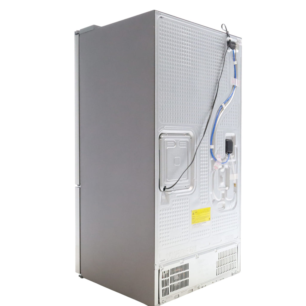 Pictures of Fingerprint Resistant Stainless Steel ENERGY STAR Samsung 27 cu. ft. 3 Door French Door Refrigerator with Exterior Water and Ice Dispenser RF27T5201SR - Certified Refurbished - Neu Appliance Outlet - Discount Appliance Outlet in Austin, Tx