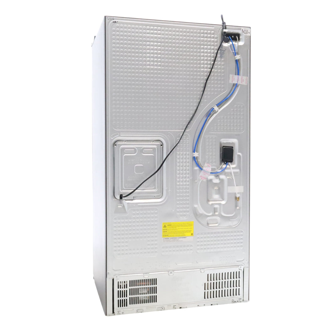 Pictures of Fingerprint Resistant Stainless Steel ENERGY STAR Samsung 27 cu. ft. 3 Door French Door Refrigerator with Exterior Water and Ice Dispenser RF27T5201SR - Certified Refurbished - Neu Appliance Outlet - Discount Appliance Outlet in Austin, Tx