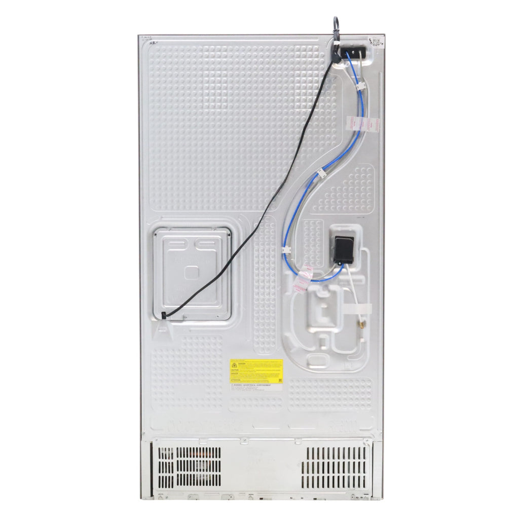 Pictures of Fingerprint Resistant Stainless Steel ENERGY STAR Samsung 27 cu. ft. 3 Door French Door Refrigerator with Exterior Water and Ice Dispenser RF27T5201SR - Certified Refurbished - Neu Appliance Outlet - Discount Appliance Outlet in Austin, Tx