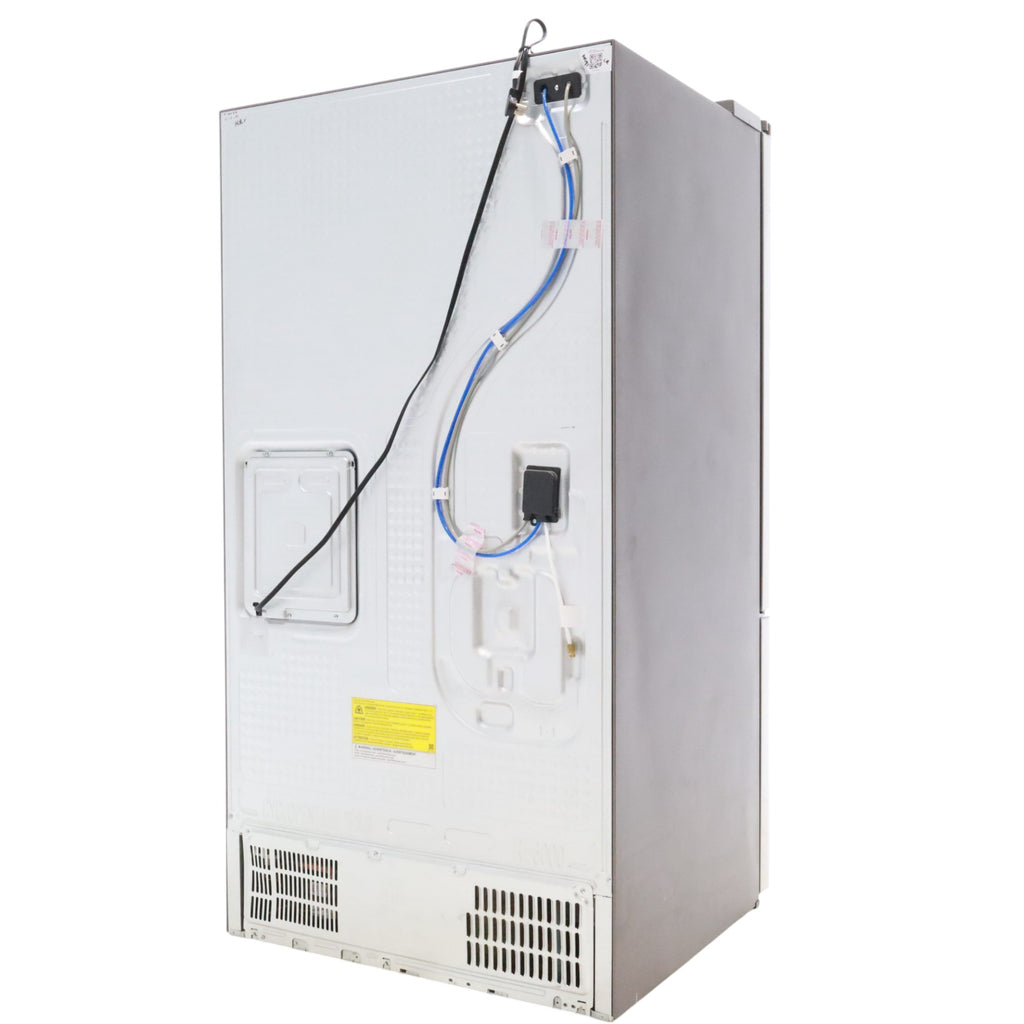 Pictures of Fingerprint Resistant Stainless Steel ENERGY STAR Samsung 27 cu. ft. 3 Door French Door Refrigerator with Exterior Water and Ice Dispenser RF27T5201SR - Certified Refurbished - Neu Appliance Outlet - Discount Appliance Outlet in Austin, Tx