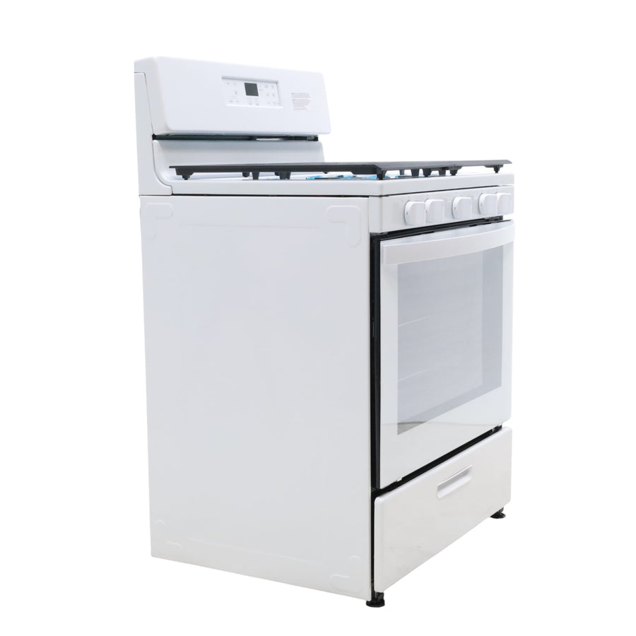 Whirlpool White 30" 5.1 Cu. Ft. Freestanding Gas Range with Edge to Edge Cooktop - Open Box