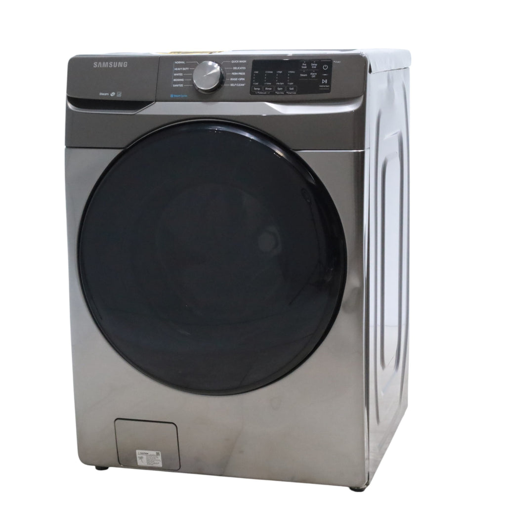 Pictures of Samsung Platinum 4.5 cu. ft. Steam Front Load ENERGY STAR Washer with Self Clean+ - Scratch & Dent - Moderate - Neu Appliance Outlet - Discount Appliance Outlet in Austin, Tx