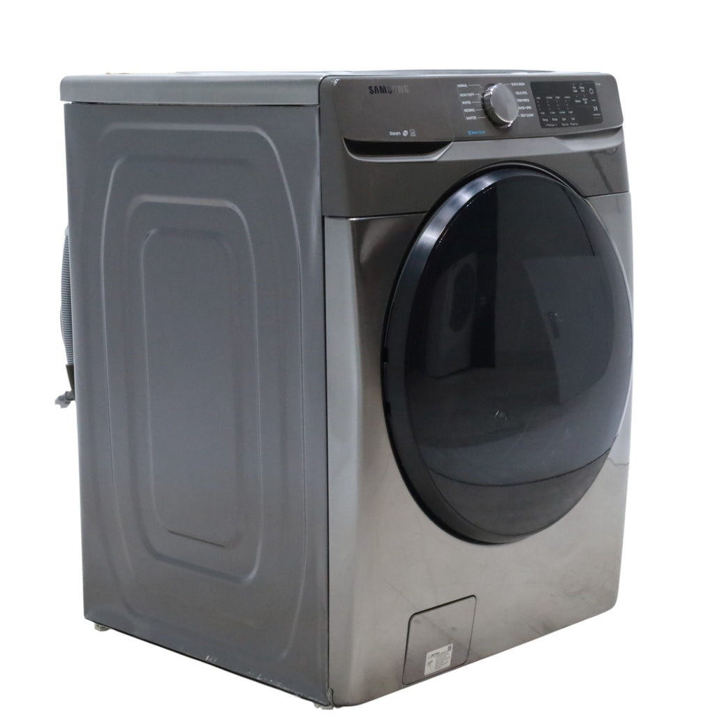 Samsung Platinum 4.5 cu. ft. Steam Front Load ENERGY STAR Washer with Self Clean+ - Scratch & Dent - Moderate