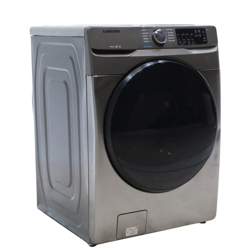 Samsung Platinum 4.5 cu. ft. Steam Front Load ENERGY STAR Washer with Self Clean+ - Scratch & Dent - Moderate