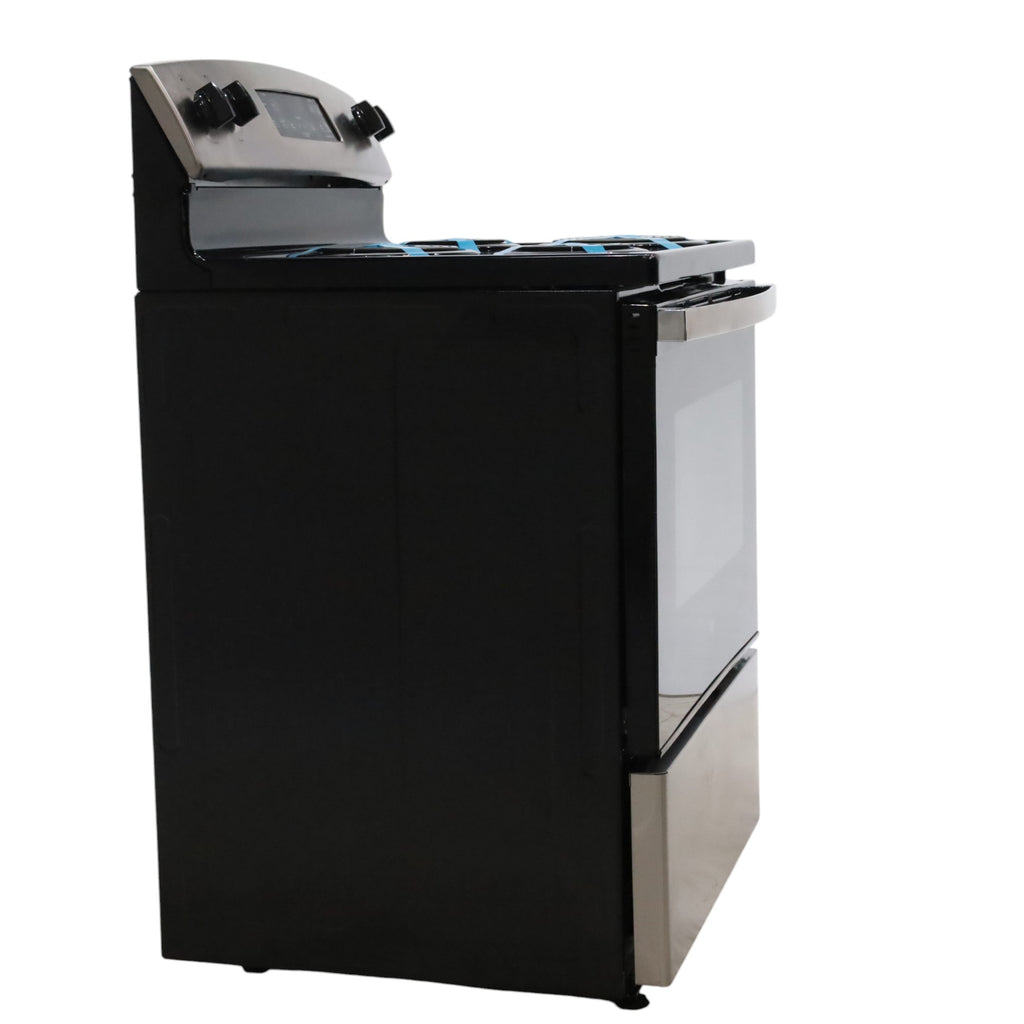 Pictures of Stainless Steel GE® 30" Free-Standing Self-Clean Electric Range with 4 Cooktop Elements - Scratch & Dent - Minor - Neu Appliance Outlet - Discount Appliance Outlet in Austin, Tx