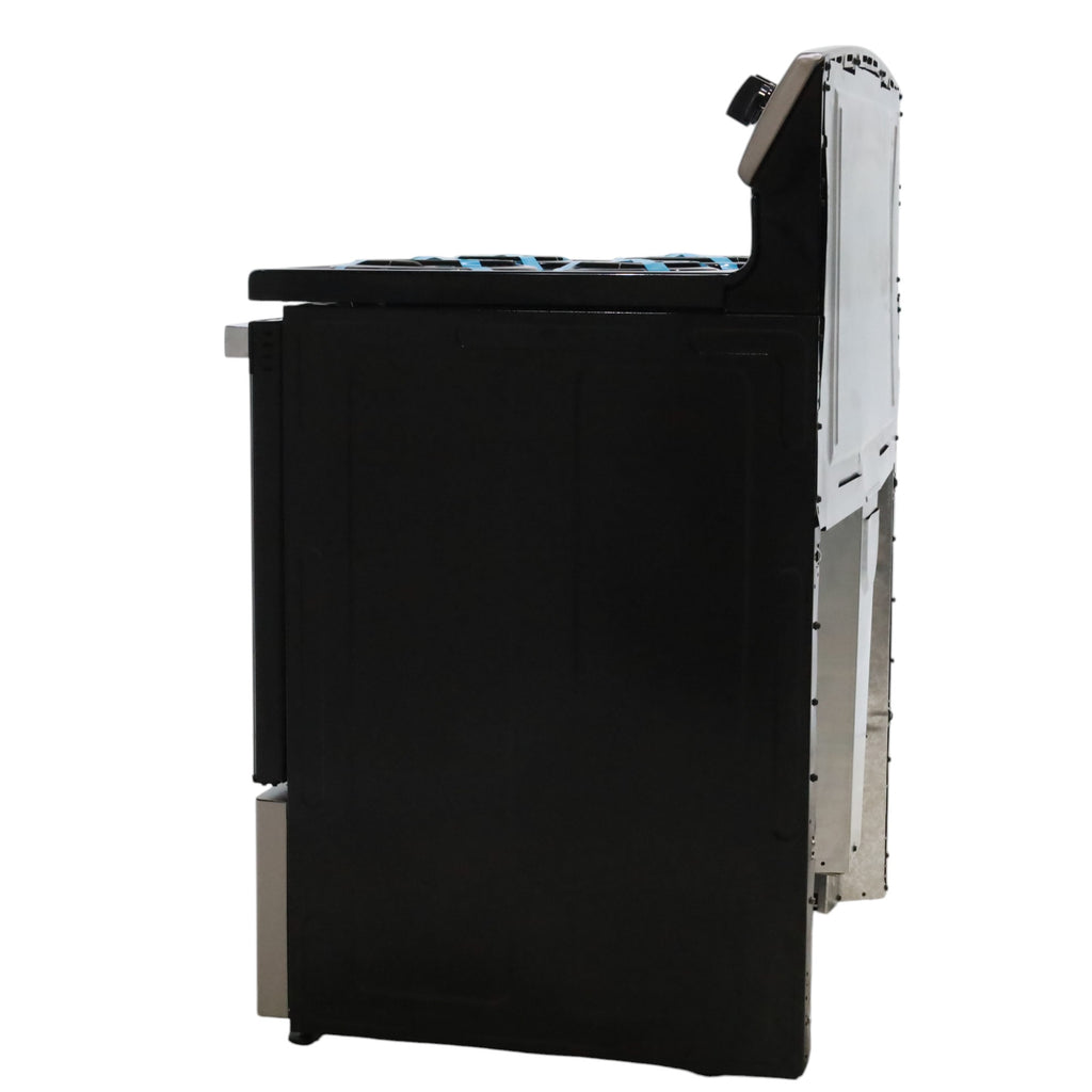 Pictures of Stainless Steel GE® 30" Free-Standing Self-Clean Electric Range with 4 Cooktop Elements - Scratch & Dent - Minor - Neu Appliance Outlet - Discount Appliance Outlet in Austin, Tx