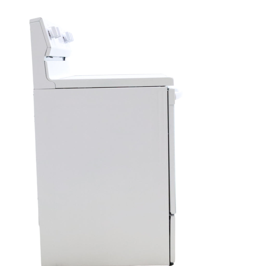 Pictures of Frigidaire White 30 inch 5.3 cu. ft. 5-Burner Element Electric Range with Manual Clean FCRE3052AW - Scratch & Dent - (Minor) - Neu Appliance Outlet - Discount Appliance Outlet in Austin, Tx