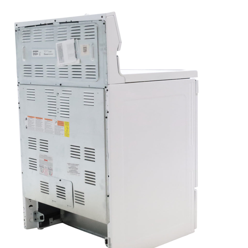 Pictures of Frigidaire White 30 inch 5.3 cu. ft. 5-Burner Element Electric Range with Manual Clean FCRE3052AW - Scratch & Dent - (Minor) - Neu Appliance Outlet - Discount Appliance Outlet in Austin, Tx