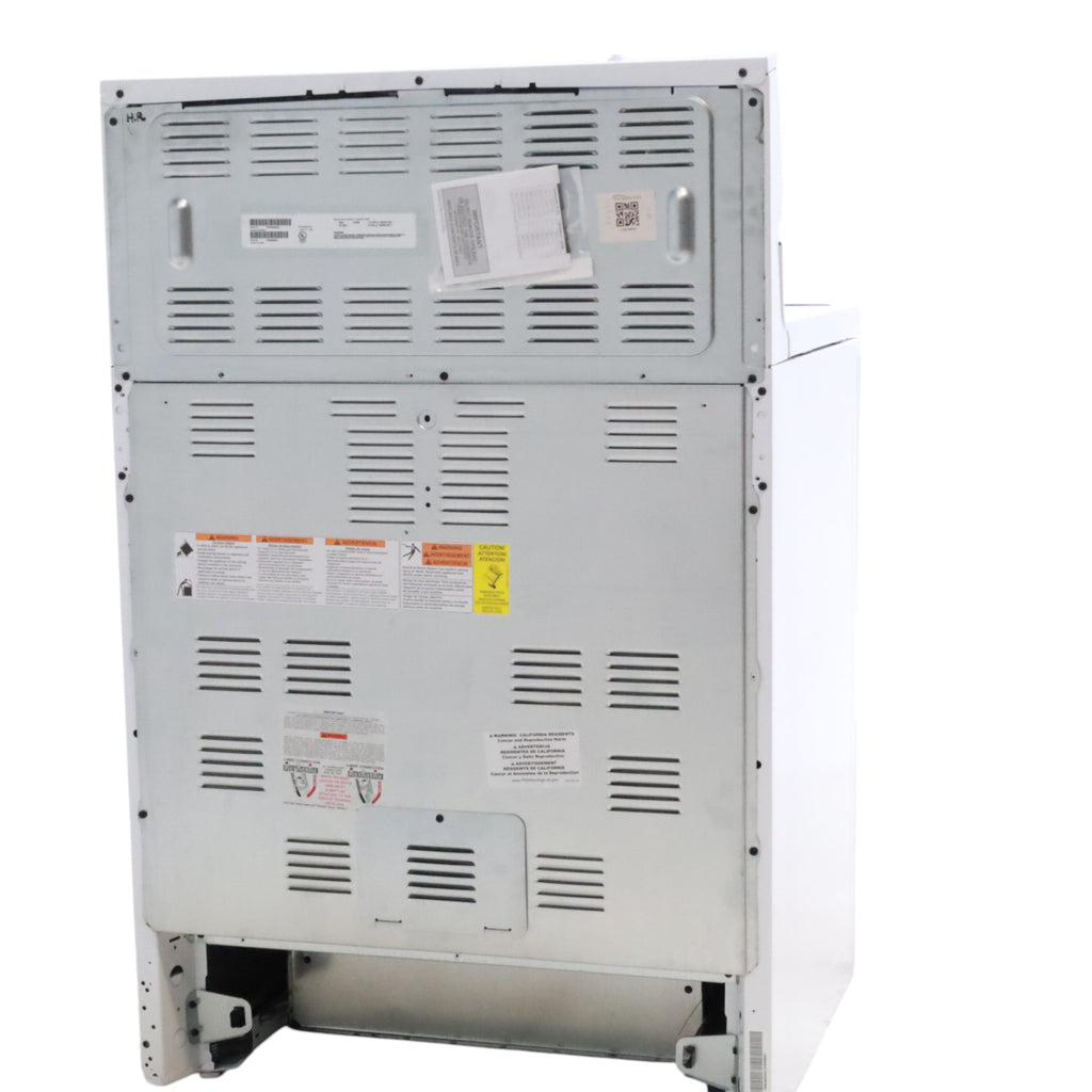 Frigidaire White 30 inch 5.3 cu. ft. 5-Burner Element Electric Range with Manual Clean FCRE3052AW - Scratch & Dent - (Minor)