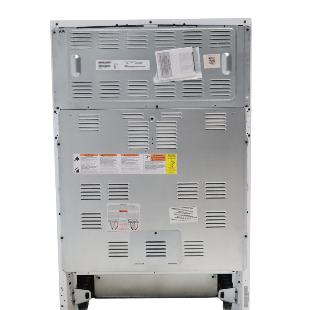 Pictures of Frigidaire White 30 inch 5.3 cu. ft. 5-Burner Element Electric Range with Manual Clean FCRE3052AW - Scratch & Dent - (Minor) - Neu Appliance Outlet - Discount Appliance Outlet in Austin, Tx