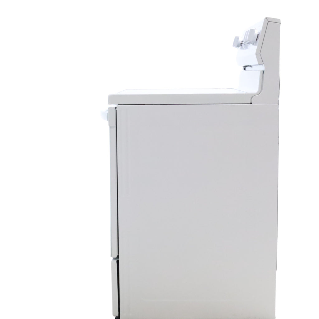 Frigidaire White 30 inch 5.3 cu. ft. 5-Burner Element Electric Range with Manual Clean FCRE3052AW - Scratch & Dent - (Minor)