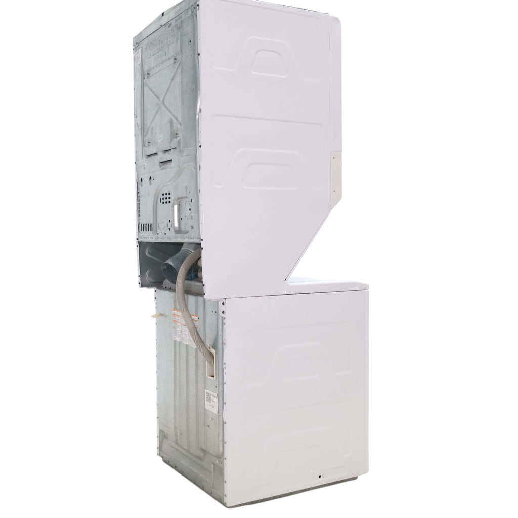 Pictures of 27" Wide GE 3.8 cu. ft. Laundry Center Washer and 5.9 cu. ft. Electric Dryer with Electro-Mechanical Rotary Dial Controls - Certified Refurbished - Neu Appliance Outlet - Discount Appliance Outlet in Austin, Tx