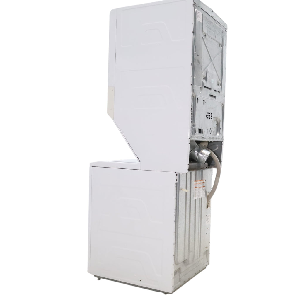 Pictures of 27" Wide GE 3.8 cu. ft. Laundry Center Washer and 5.9 cu. ft. Electric Dryer with Electro-Mechanical Rotary Dial Controls - Certified Refurbished - Neu Appliance Outlet - Discount Appliance Outlet in Austin, Tx