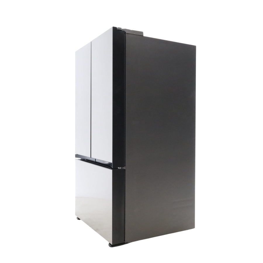 Samsung Bespoke 3-Door French Door Refrigerator (30 cu. ft.) with Beverage Center™ in Stainless Steel with Auto Fill Water Pitcher RF30BB6600QL - Open Box