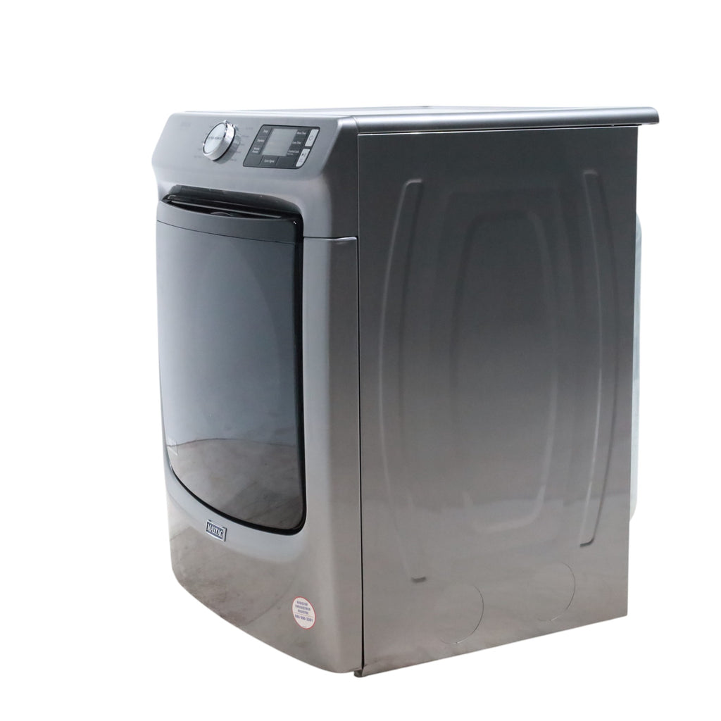 Pictures of Maytag Metallic Slate 7.3-cu ft Stackable Vented ENERGY STAR Electric Dryer with Extra Power Button - Open Box - Neu Appliance Outlet - Discount Appliance Outlet in Austin, Tx