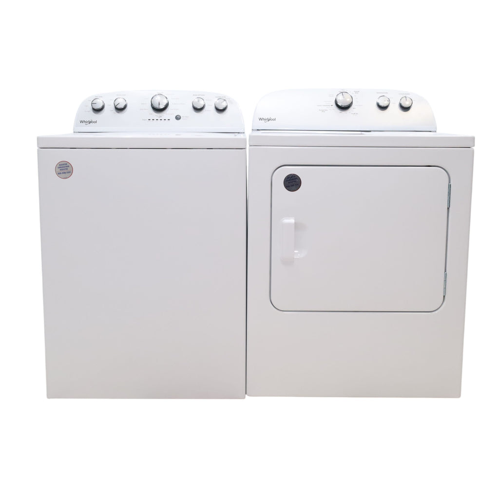 Pictures of HE Whirlpool 3.5 cu. ft. Top Load Washing Machine with Deep Water Wash and 7 cu. ft. Electric Dryer with AutoDry- Open Box - Neu Appliance Outlet - Discount Appliance Outlet in Austin, Tx