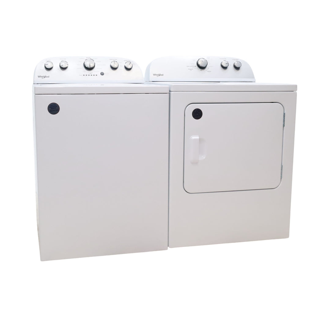 Pictures of HE Whirlpool 3.5 cu. ft. Top Load Washing Machine with Deep Water Wash and 7 cu. ft. Electric Dryer with AutoDry- Open Box - Neu Appliance Outlet - Discount Appliance Outlet in Austin, Tx