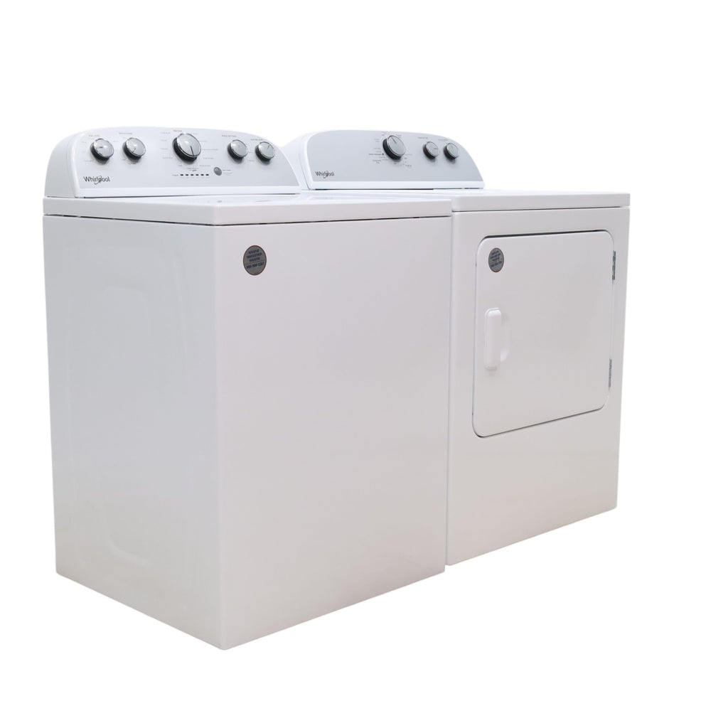 Pictures of HE Whirlpool 3.5 cu. ft. Top Load Washing Machine with Deep Water Wash and 7 cu. ft. Electric Dryer with AutoDry- Open Box - Neu Appliance Outlet - Discount Appliance Outlet in Austin, Tx