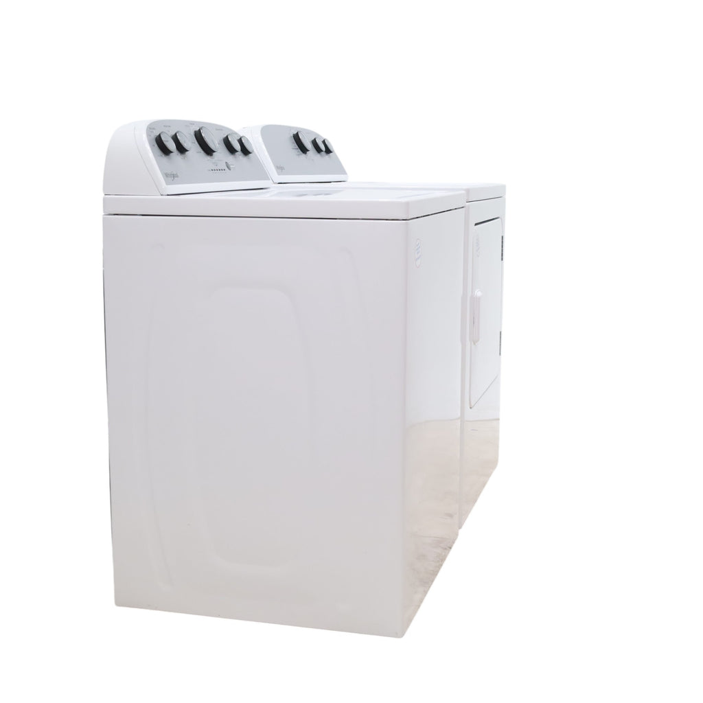 Pictures of HE Whirlpool 3.5 cu. ft. Top Load Washing Machine with Deep Water Wash and 7 cu. ft. Electric Dryer with AutoDry- Open Box - Neu Appliance Outlet - Discount Appliance Outlet in Austin, Tx