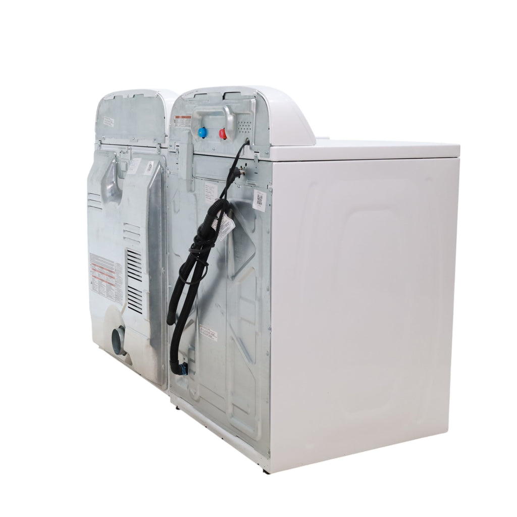 HE Whirlpool 3.5 cu. ft. Top Load Washing Machine with Deep Water Wash and 7 cu. ft. Electric Dryer with AutoDry- Open Box