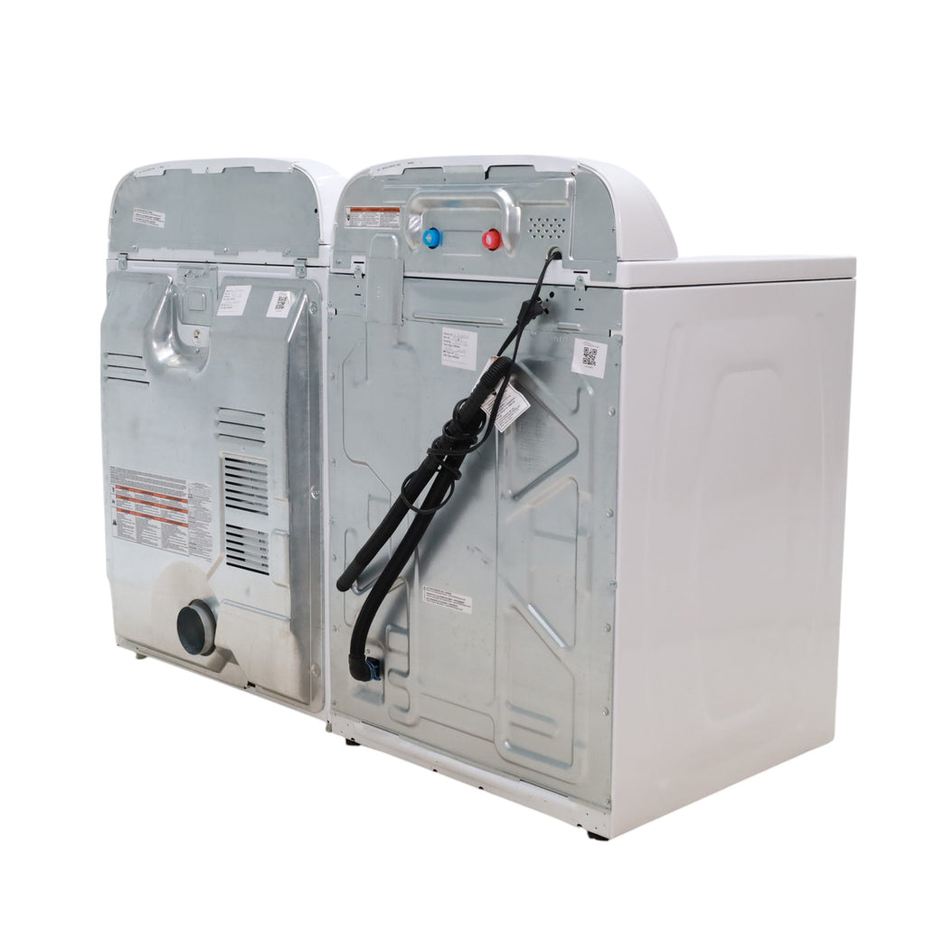 HE Whirlpool 3.5 cu. ft. Top Load Washing Machine with Deep Water Wash and 7 cu. ft. Electric Dryer with AutoDry- Open Box