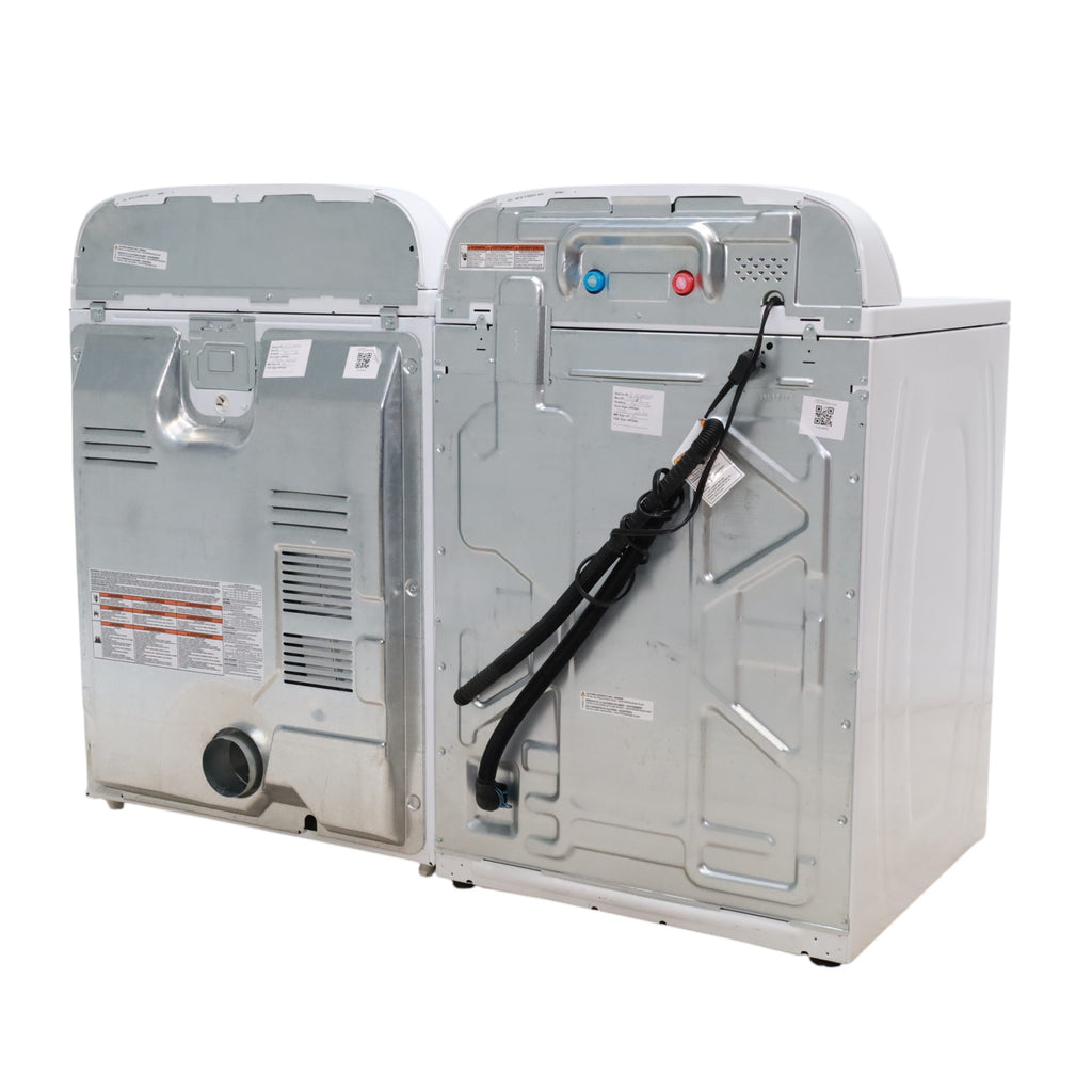 HE Whirlpool 3.5 cu. ft. Top Load Washing Machine with Deep Water Wash and 7 cu. ft. Electric Dryer with AutoDry- Open Box