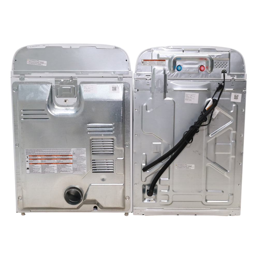 HE Whirlpool 3.5 cu. ft. Top Load Washing Machine with Deep Water Wash and 7 cu. ft. Electric Dryer with AutoDry- Open Box