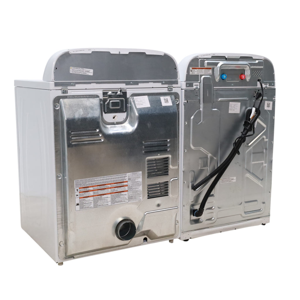 HE Whirlpool 3.5 cu. ft. Top Load Washing Machine with Deep Water Wash and 7 cu. ft. Electric Dryer with AutoDry- Open Box