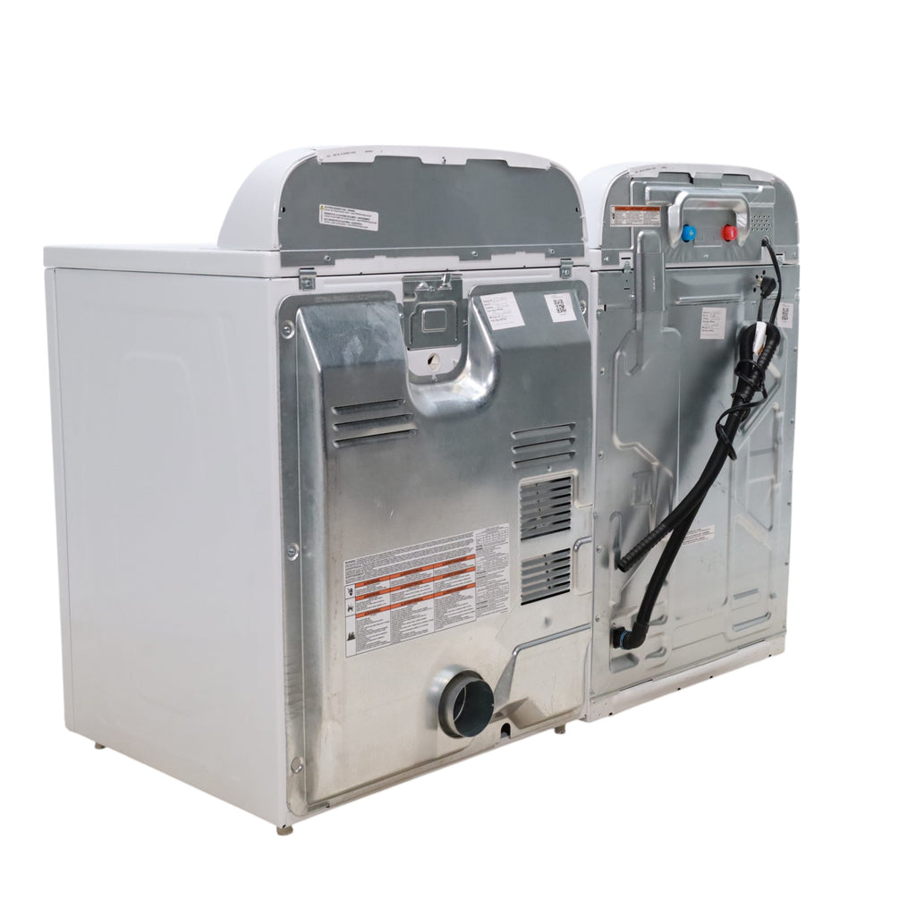 HE Whirlpool 3.5 cu. ft. Top Load Washing Machine with Deep Water Wash and 7 cu. ft. Electric Dryer with AutoDry- Open Box