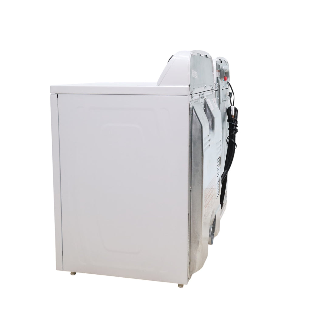 HE Whirlpool 3.5 cu. ft. Top Load Washing Machine with Deep Water Wash and 7 cu. ft. Electric Dryer with AutoDry- Open Box