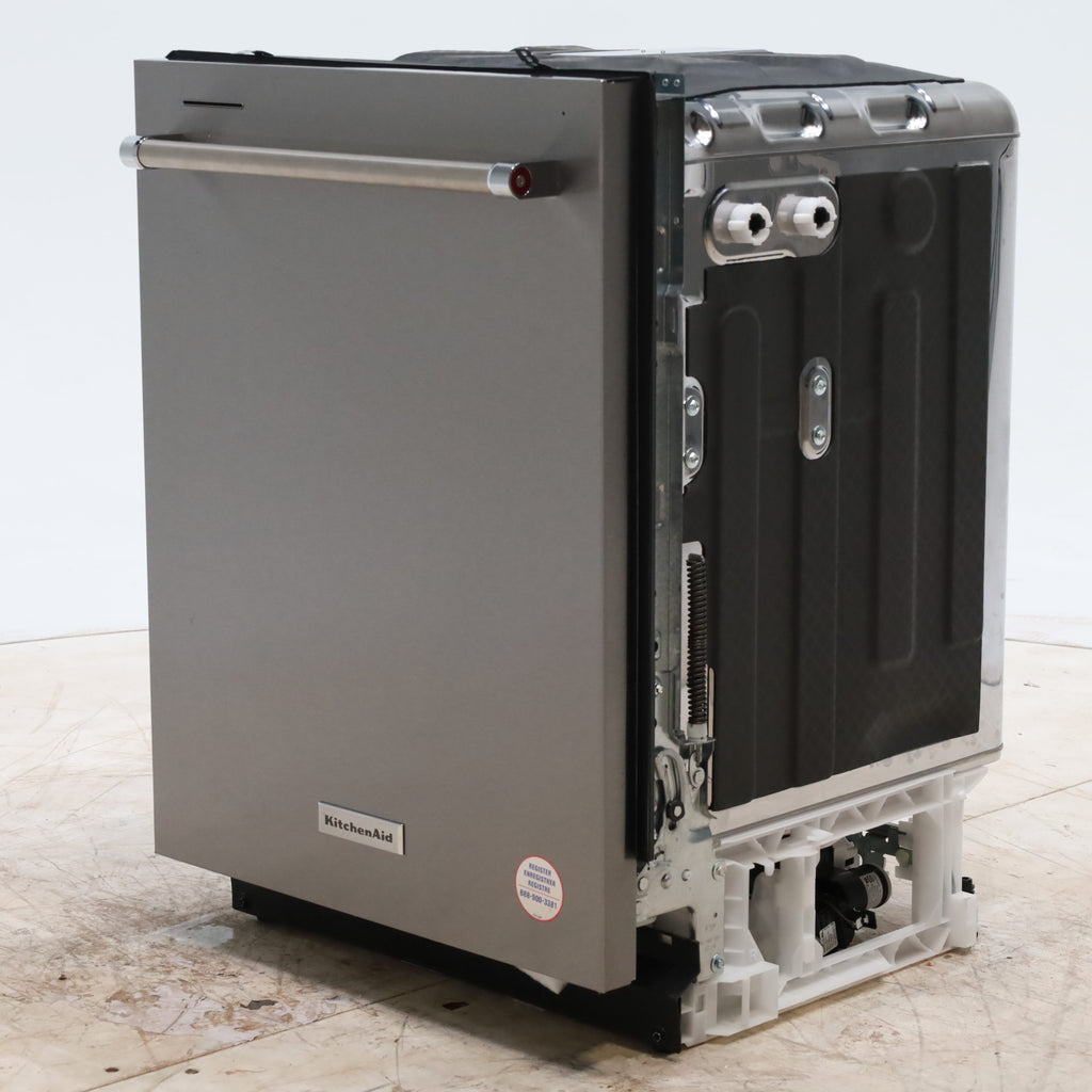 24 in. PrintShield Stainless Steel ENERGY STAR KitchenAid Top Control Dishwasher with FreeFlex Third Rack - Open Box