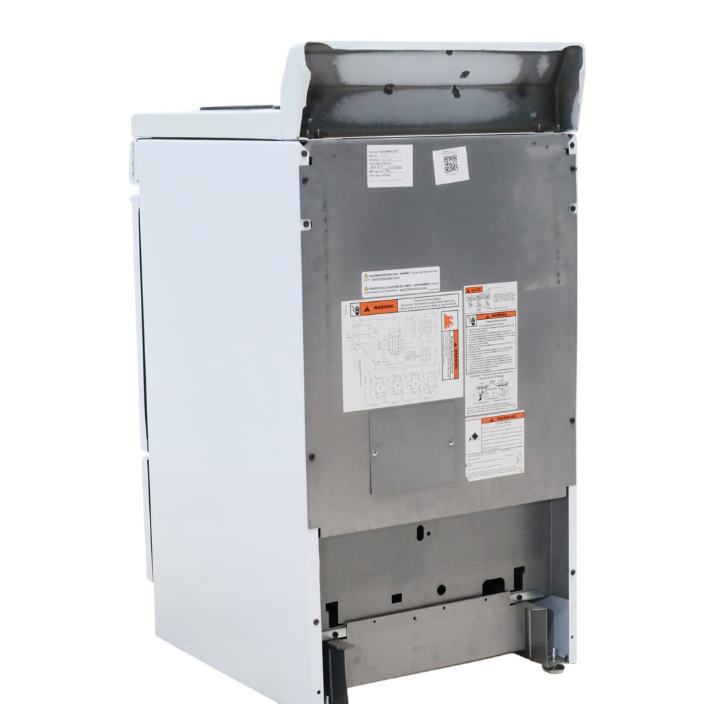 Pictures of Holiday White 20-in 4 Burners 2.4-cu ft Freestanding Electric Range EAK10MOO - Open Box - Neu Appliance Outlet - Discount Appliance Outlet in Austin, Tx