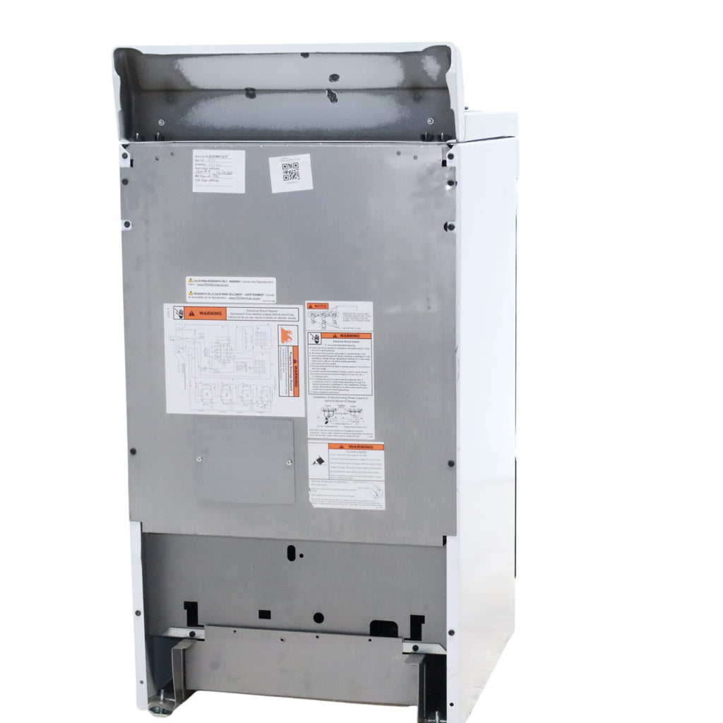 Pictures of Holiday White 20-in 4 Burners 2.4-cu ft Freestanding Electric Range EAK10MOO - Open Box - Neu Appliance Outlet - Discount Appliance Outlet in Austin, Tx