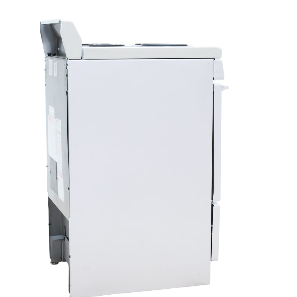 Holiday White 20-in 4 Burners 2.4-cu ft Freestanding Electric Range EAK10MOO - Open Box