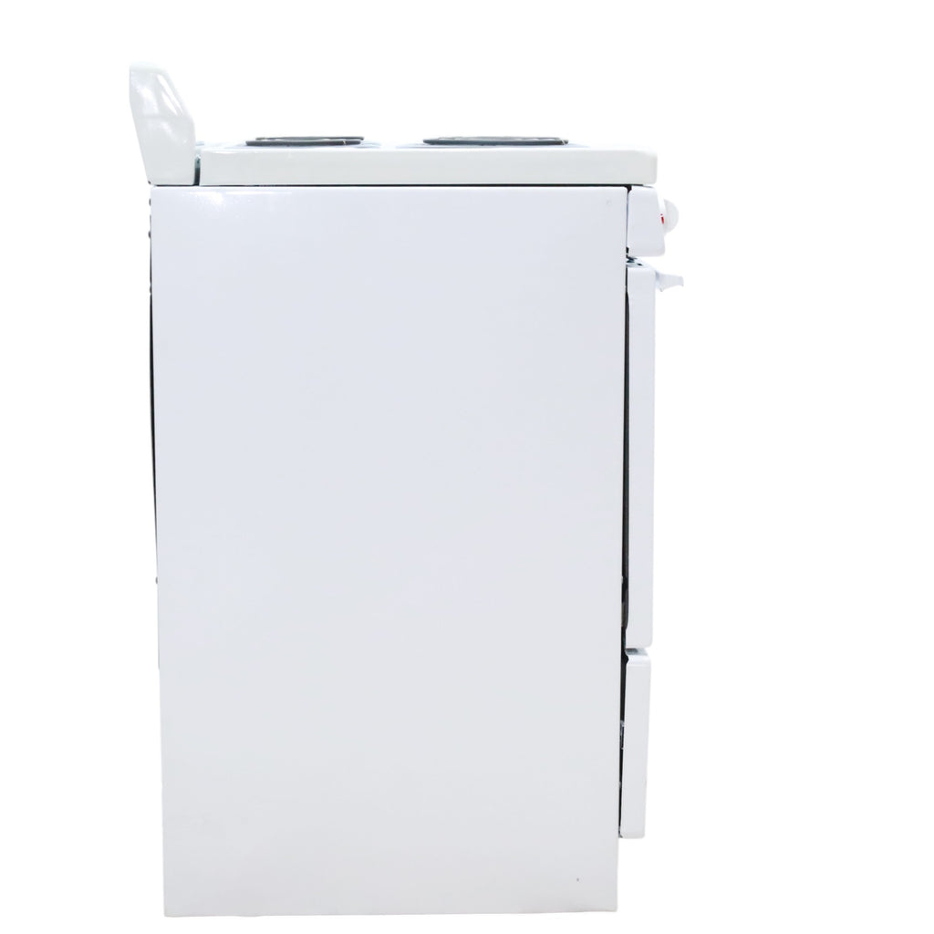 Holiday White 20-in 4 Burners 2.4-cu ft Freestanding Electric Range EAK10MOO - Open Box