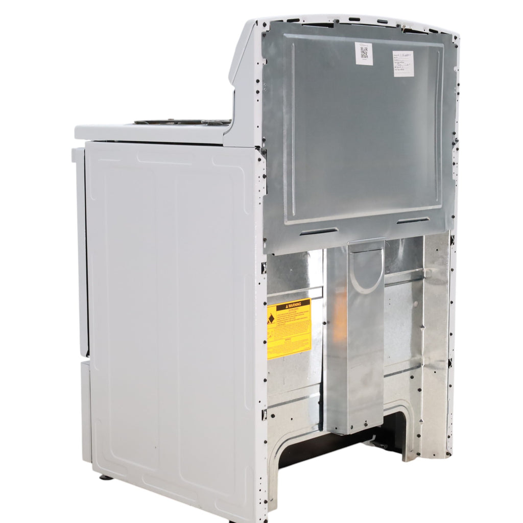 Pictures of Hotpoint White 30-in 4 Burners 5-cu ft Freestanding Electric Range with Sensi Temp Technology - Open Box - Neu Appliance Outlet - Discount Appliance Outlet in Austin, Tx