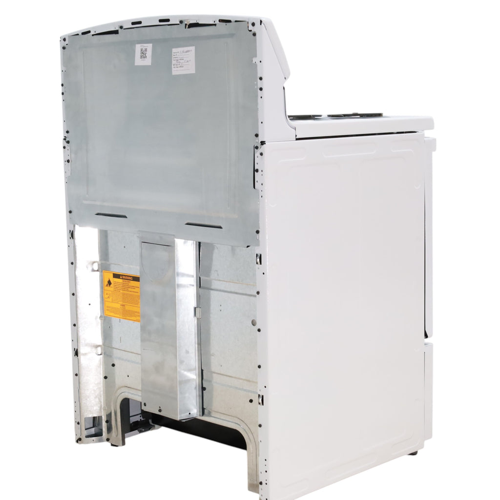 Hotpoint White 30-in 4 Burners 5-cu ft Freestanding Electric Range with Sensi Temp Technology - Open Box