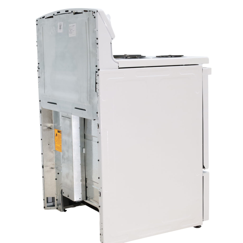 Hotpoint White 30-in 4 Burners 5-cu ft Freestanding Electric Range with Sensi Temp Technology - Open Box