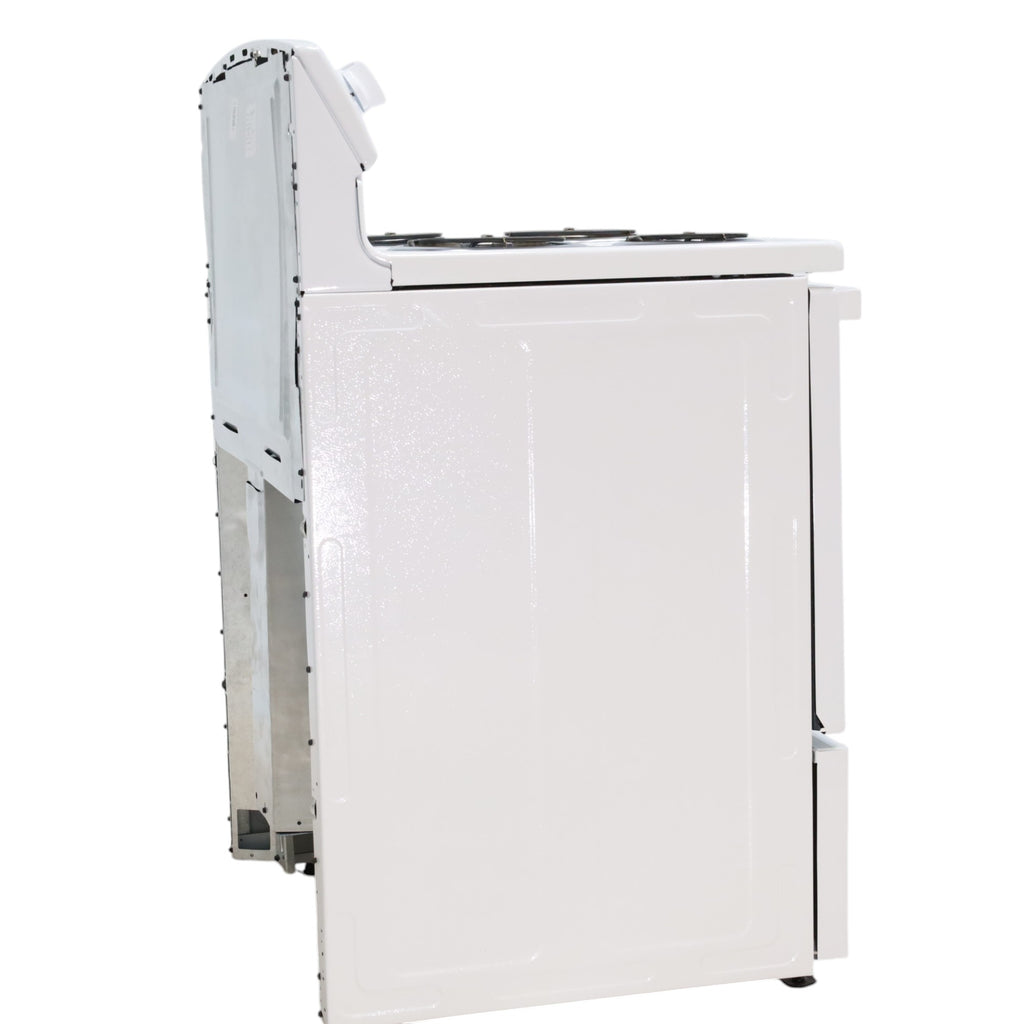 Hotpoint White 30-in 4 Burners 5-cu ft Freestanding Electric Range with Sensi Temp Technology - Open Box