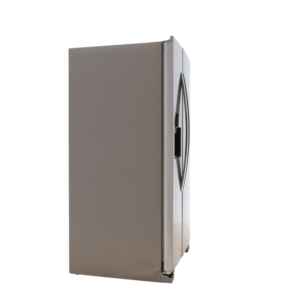 Pictures of 33 in. Wide Fingerprint-Resistant Stainless Steel Whirlpool 21.4 cu. ft. Side by Side Refrigerator with In Door Ice and Water Dispenser - Scratch & Dent - Minor - Neu Appliance Outlet - Discount Appliance Outlet in Austin, Tx